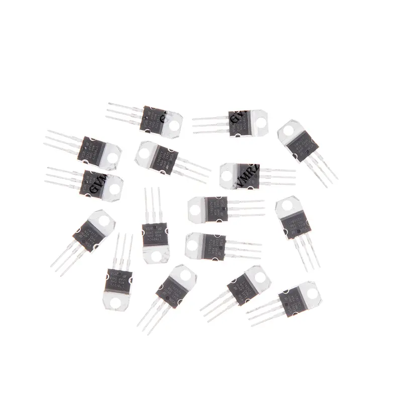 16PCS 8Values TO-220 Transistor Kit (L7805/L7812 etc.) Voltage Regulator for Industrial Power Supply DIY Project LM317T L7805 - Image 6