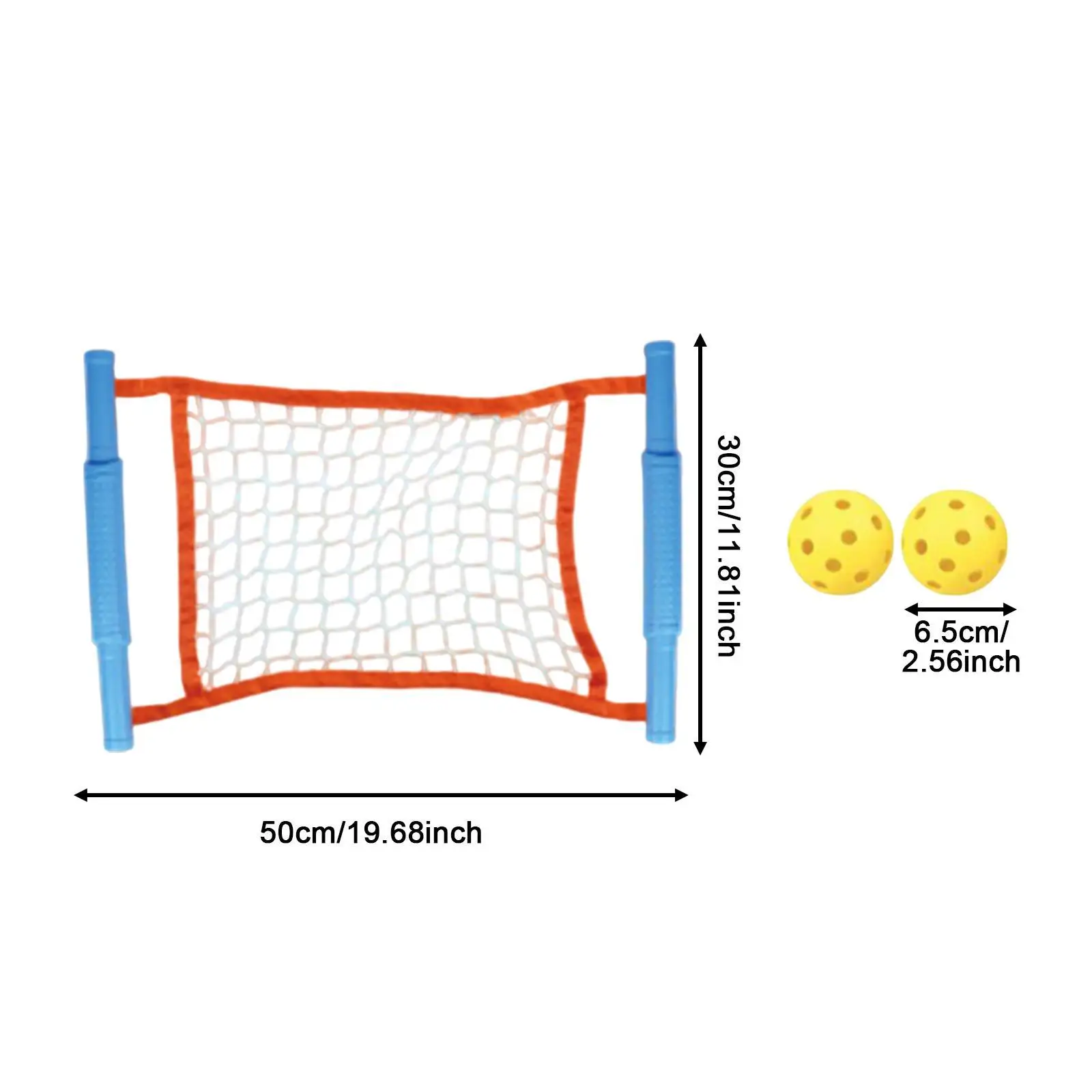Ball Game Set Lightweight with Balls Outdoor Play Toy for Families Teens