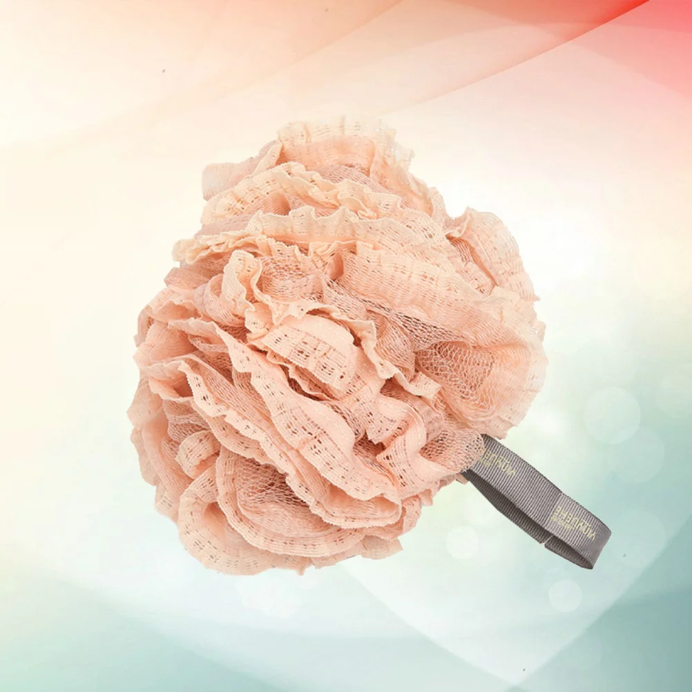

Bathtub Scrubber Loofah Bath Sponge Lace Mesh Body Luffa Loofa Loufa Puff Exfoliate Cleanse Skin Luxurious Bathing Accessories