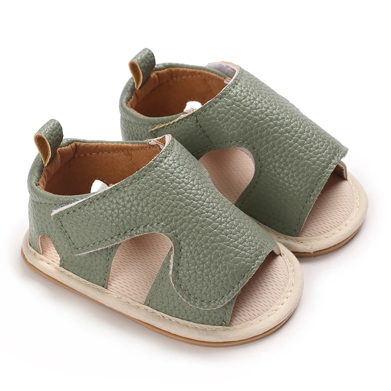 Baby Sandals Summer Boys Simple And Fashionable Casual Shoes Non Slip Rubber Soled Walking Shoes 2
