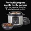 Simplicity 4-in-1 Electric Pressure Cooker, 3 Quart Multi-Function with Slow Cook, Steam, Sauté, Rice, Electric Rice Cooker 2
