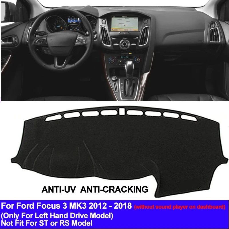 Car Armrest Box Compatible With Ford Focus 3 MK3 2011-2018, Dual Layer Armrest With 3 USB Charging Ports Black PU Leather Central Console Storage Box Automobile Arm Rest (3 USB - View #3