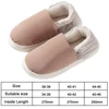 Unisex Rechargeable Foot Warmer with 3 Heating Levels USB Heated Slippers House Shoes Home Cotton Shoes for Winter 6