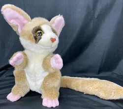 Mono de peluche de simulación, Animal de orejas grandes, lindo juguete de felpa, adornos de decoración modernos para el hogar y la sala de estar