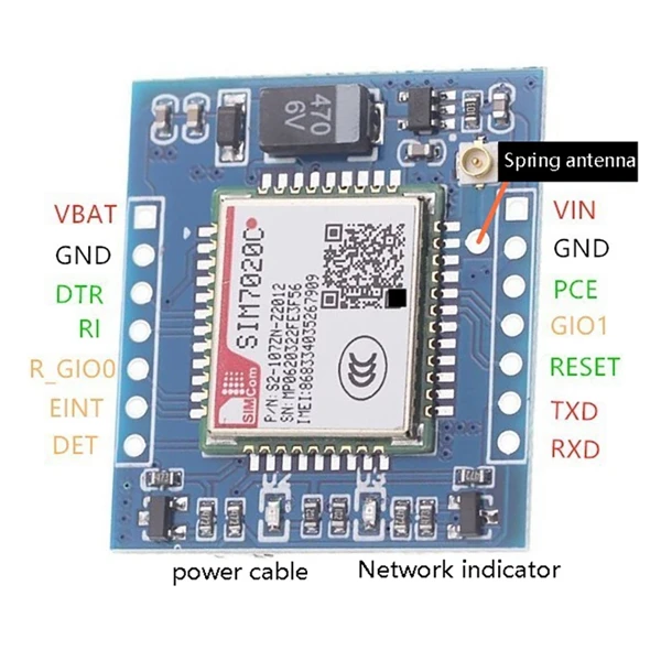 NEW-SIM7020C   NB-Iot  ü Netcom  MQTT COAP TCP GPRS  繰 ͳ