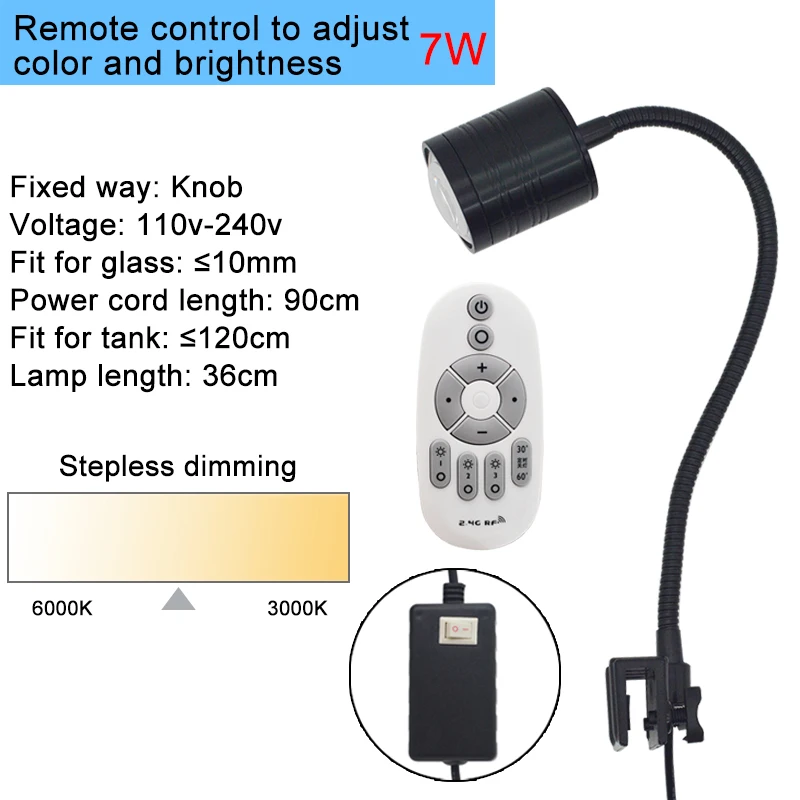 remote 7w knob