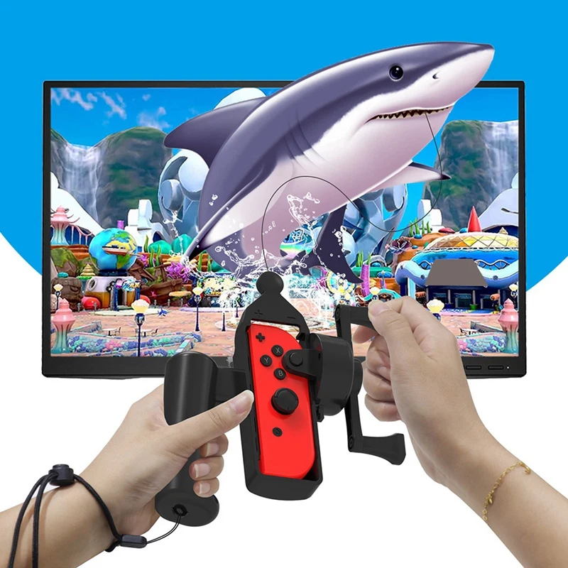 For Nintendo Switch Fishing Rod Game Fishing Star SWITCH Fishing Game  Accessories Kits For Joy-Con Controller - AliExpress