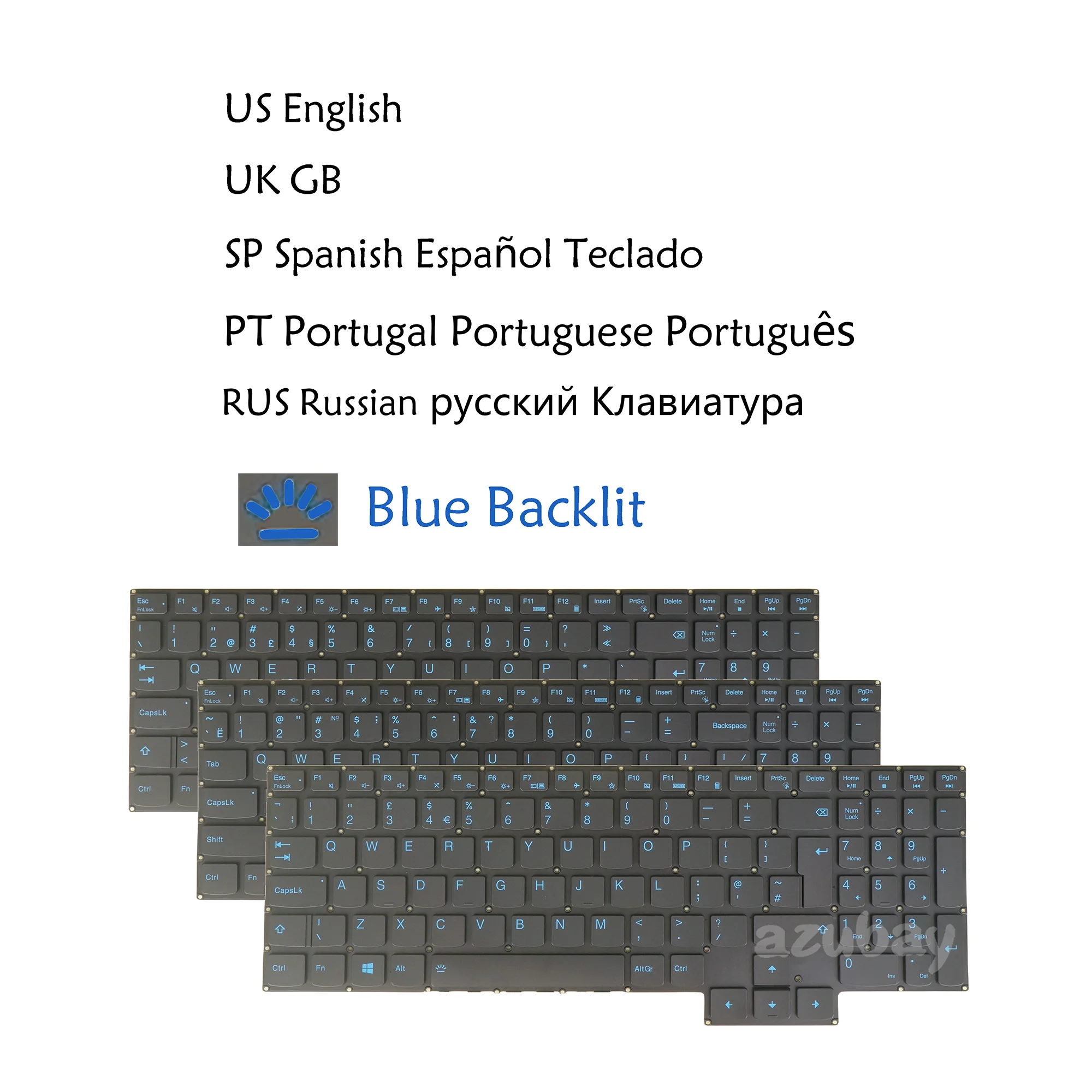 Teclado Lenovo Gaming 3-15arh05 3-15imh05 Español | Cuotas sin interés Teclado Lenovo Gaming 3-15arh05 3-15imh05 Español | Cuotas sin interés
