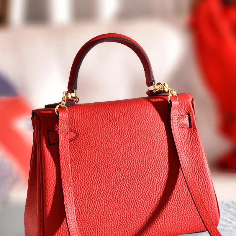 Women Messenger Bags Genuine Leather Famous Brands Shoulder Bag Luxury Handbag Women Crossbody Bags Designer Handbags 