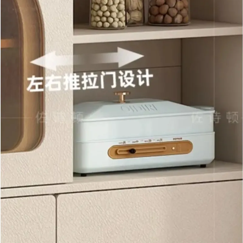 Wood Cabinet Equipped Kitchen Furniture Pantry Sink Metal Storage Hutch Clothes Modular Countertops Wooden Gabinetes Counter 6
