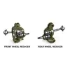 HG 1/10 RC 4*4 P408 U.S. Military Vehicle Racing Car 2Speed ESC Motor Sound Light 16CH Radio TH15071-SMT2 6