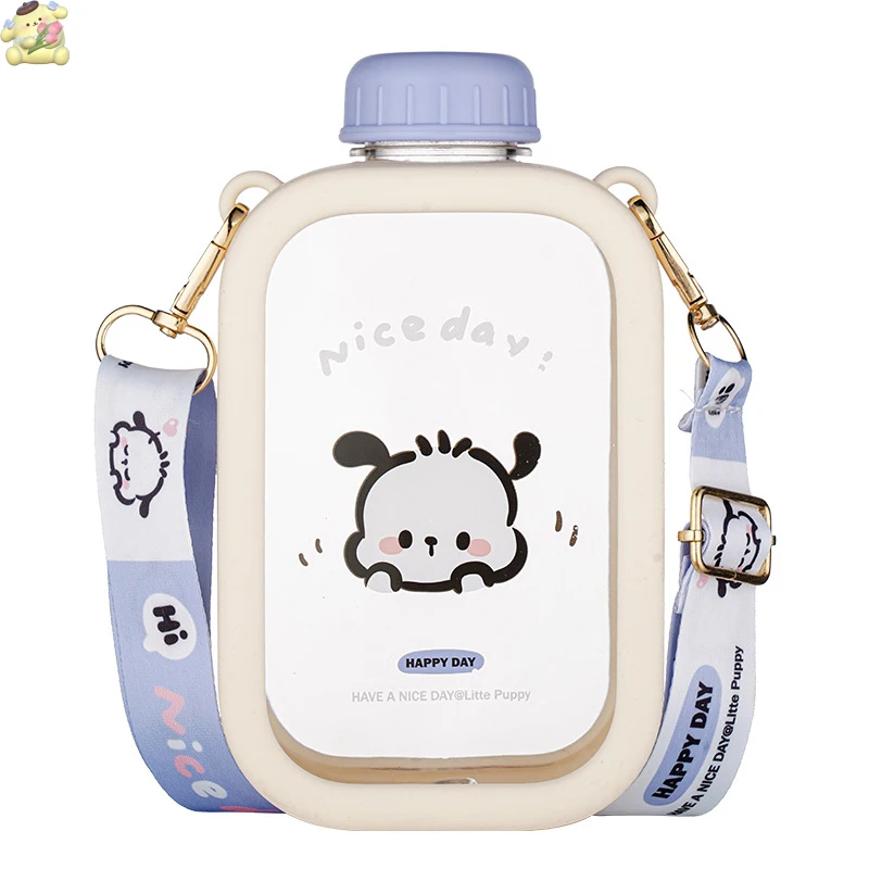 Kawaii Plastic Anti fall Water Bottle Portable Cute - Temu