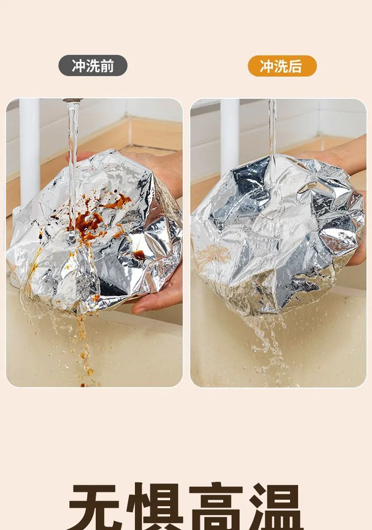 Disposable Aluminum Foil Food Cover – High-Temperature Resistant Circular Tin Foil Wrap... - SKU AFFC1921 - UGI Packaging