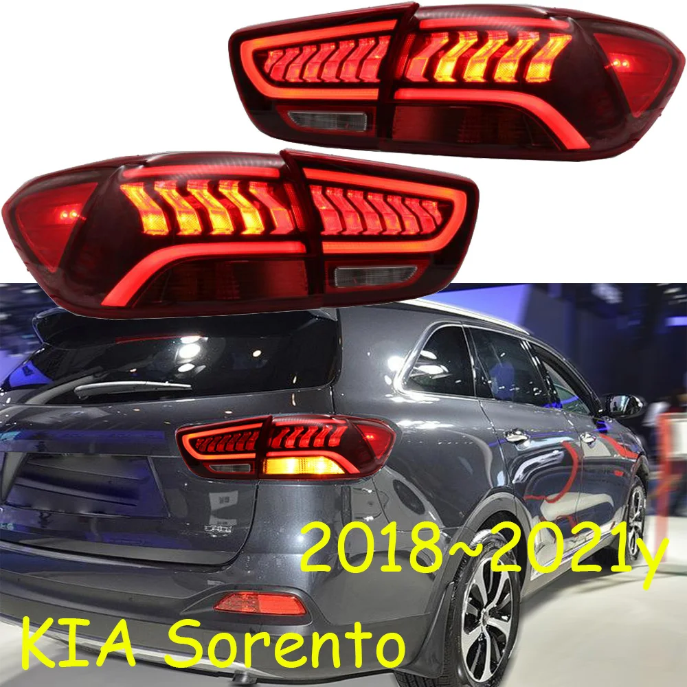

US Korea car bumper tail light for Kia sorento taillight LED 2018~2021y car accessories Taillamp for Kia sorento rear light fog