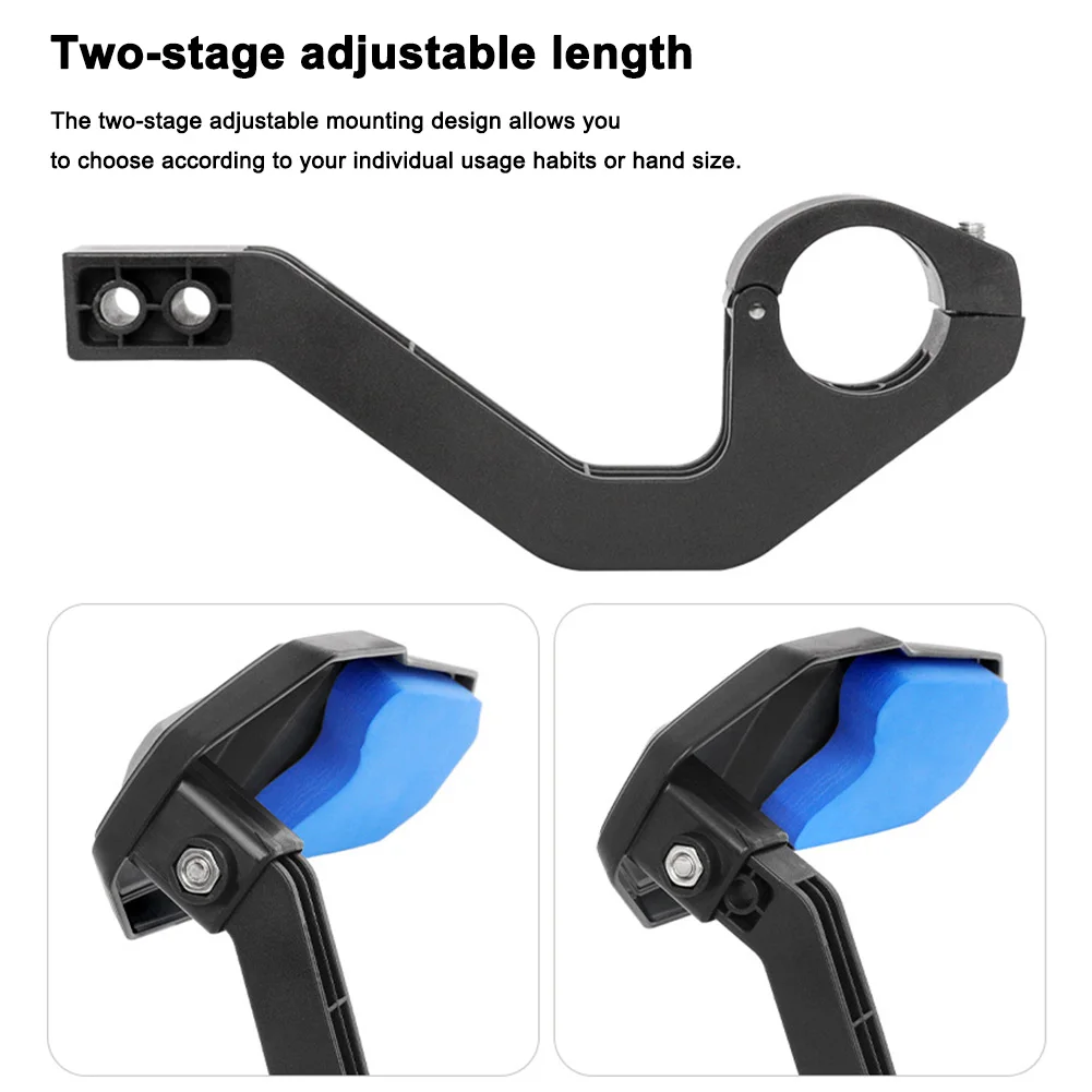 Nylon Black Universal Bicycle Hand Guards Windproof Protective Gear