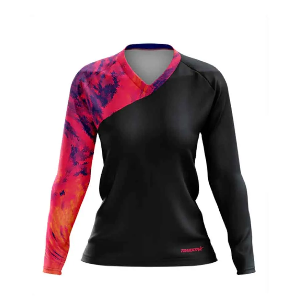 women's cycling clothing mtb enduro downhill jersey motocross jersey long sleeve cycling motorcycle clothes