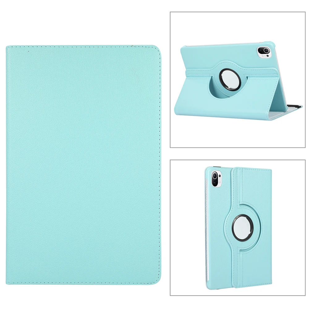 360 Custodia rotante per Xiaomi Mi Pad 5 Pro Xiaomi mi pad 6 pro Flip Stand Cover Cuoio Funda per Xiaomi Redmi Pad 10.61" Capa_voghion.com