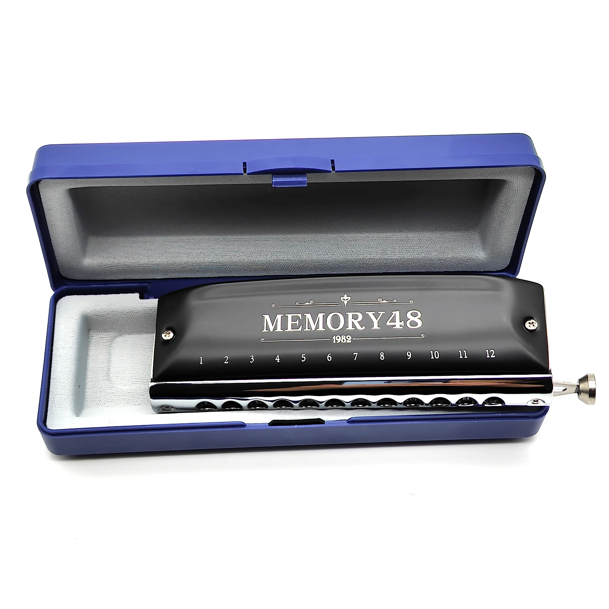 プロフェッショナル ハーモニカ クロマチック ハーモニカ C キー 12穴