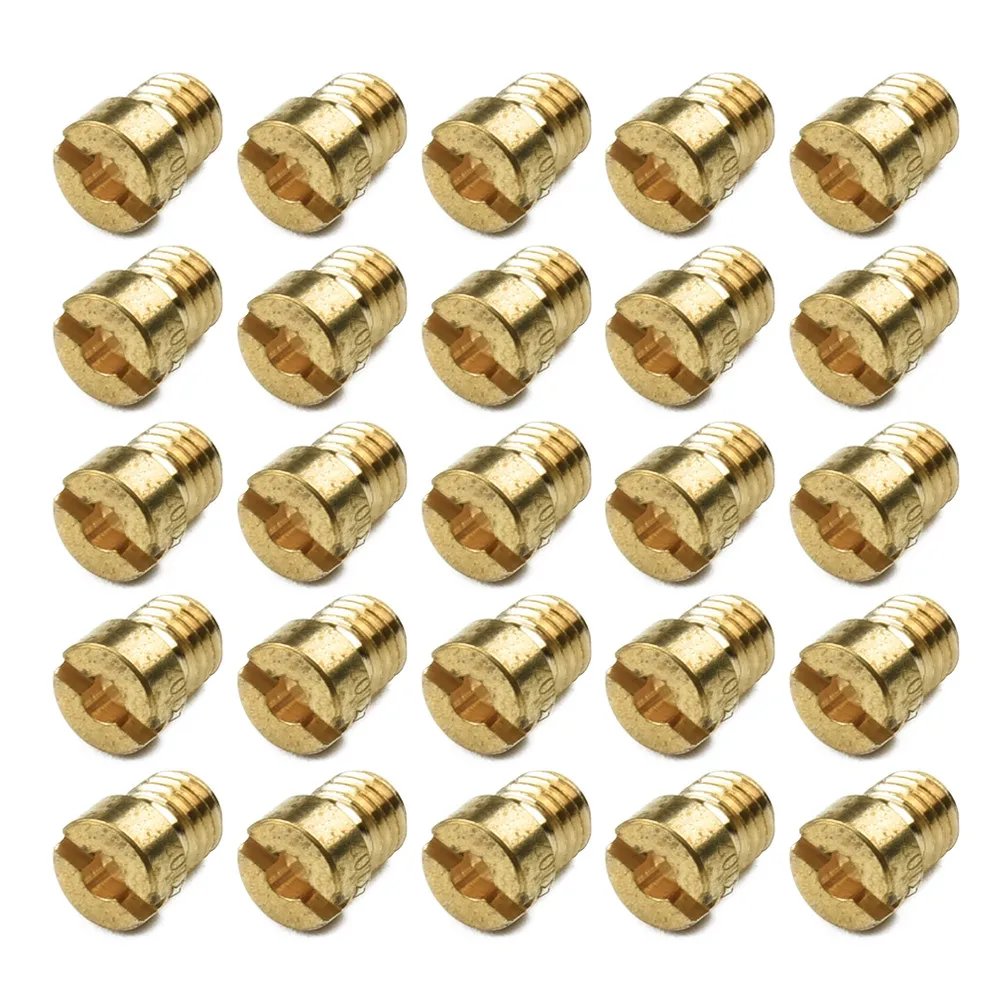 

25pcs/set Motorcycle Main Jet 55-115 M5 Replacement Accessories For Dellorto Carburetor PHBG, SHA 5mm Main Jet Set