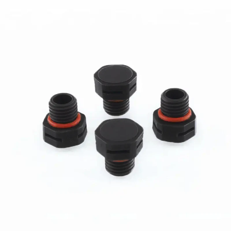 Waterproof Vent Plug Screw Air Ventilation M5 M6 M8 M12x1.5 M20 Screw IP68 Nylon Breathable Valve Pressure Balance 10pcs 20pcs
