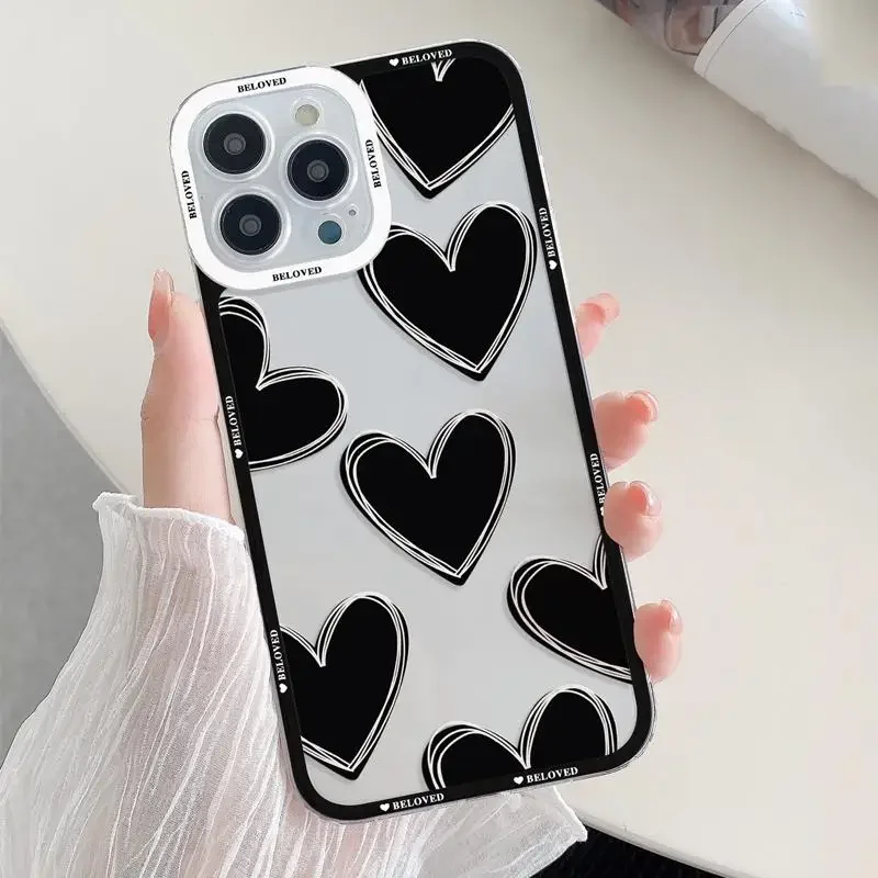 Vibrant Graffiti Love Heart Protective Phone Case