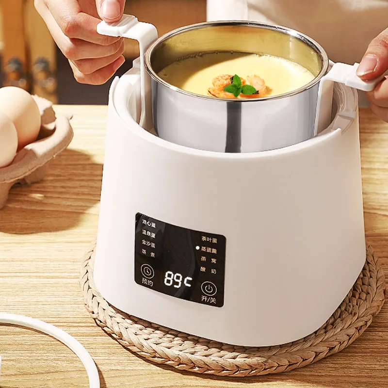 Multifunction product one touch operation stainless steel pp egg boiler machine electric egg cooker for boiled eggs