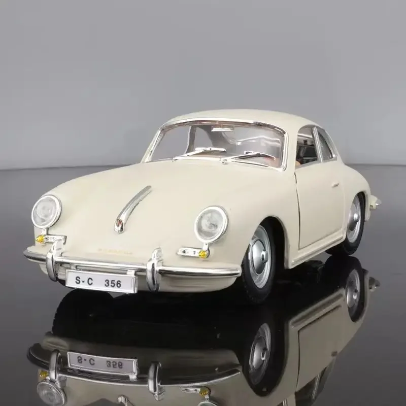 Burago  ポルシェ356Bクーペ Amazon | ブラーゴ ポルシェ 356 B ミニカー 1/24 356B COUPE
