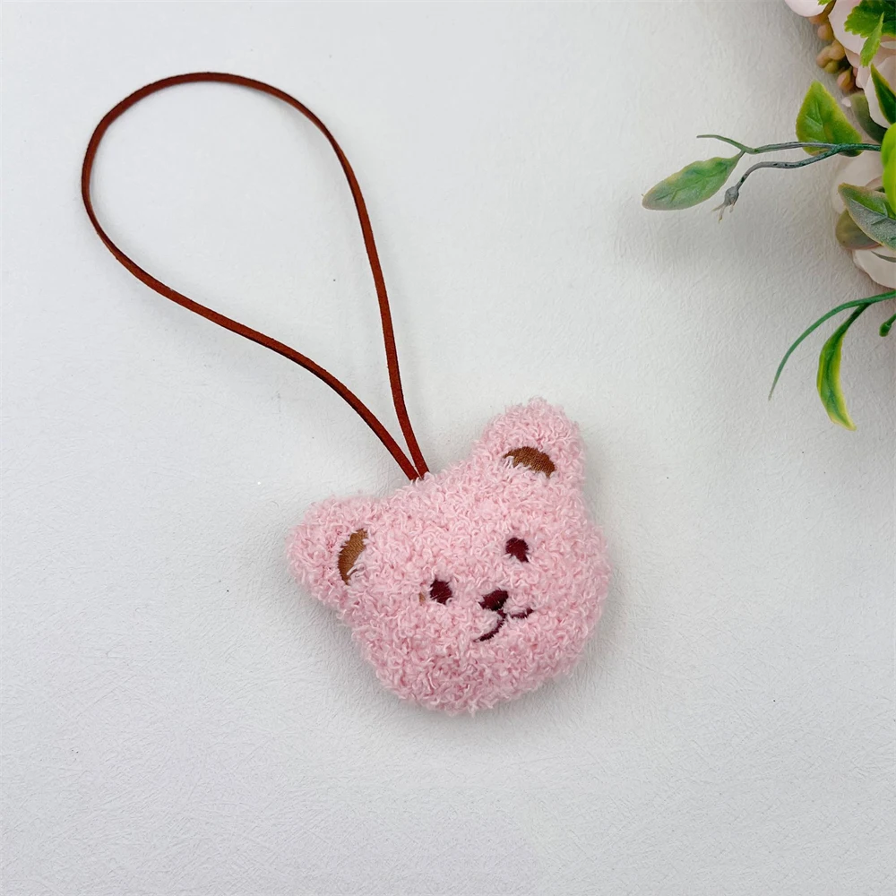 Simpatico Cartone Animato Orso Nome Ciondolo Portachiavi Decorazione Kawaii Nome Dei Bambini Tag Portachiavi Borsa Accessori Per Gingillo Auto 26