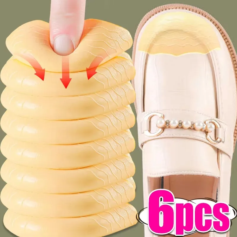Sponge Forefoot Insert Pads 2/12Pcs Women Gril's High Heel Shoe Big Shoes Size Adjust Toe Front Cushion Pain Relief Protector forefoot pads,forefoot cushion