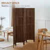 4 Panel Rooms Divider Wall, 5.6 FT Tall Folding Privacy Screen,Partition Divider Room for Room Separation,Rooms Partition Separa 3