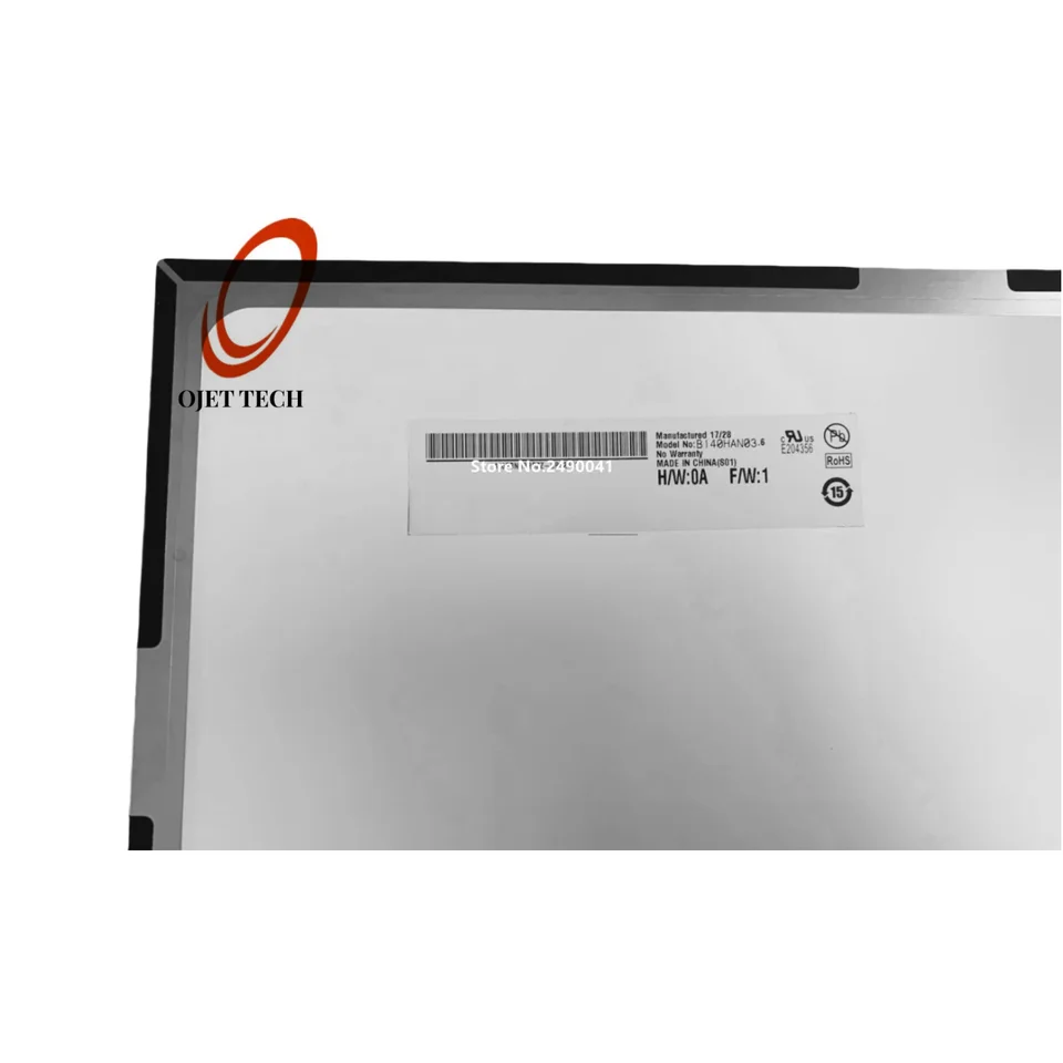 Schermo per laptop da 14 pollici FHD 1920x1080 NV140FHM T01 V8.3