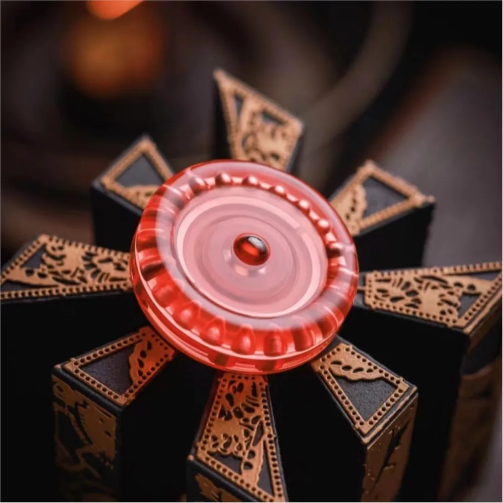 ど*ど様 「正規品」ACEdc Noise-Milk Cap Ti製　フィジェッ ACEdc Original Mechanical Milk Cap 2.0 Noise Coin Push Coin Slider