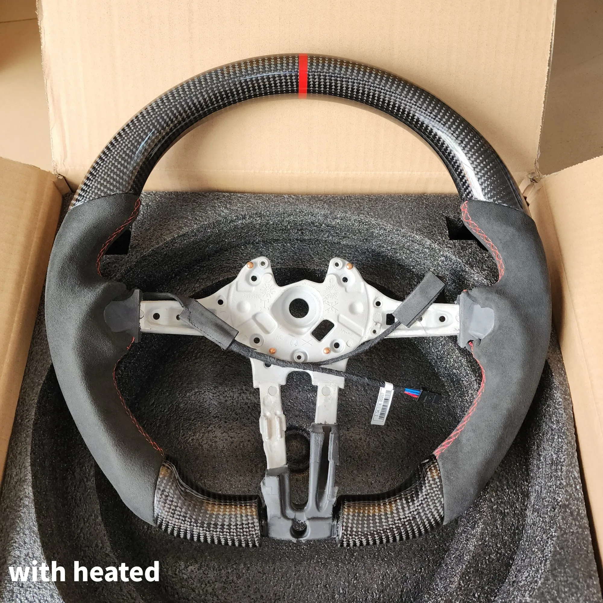 Carbon Fiber LED Steering Wheel for BMW M5 M6 F10 F11 F12 F13 F90 F06 F07 F01