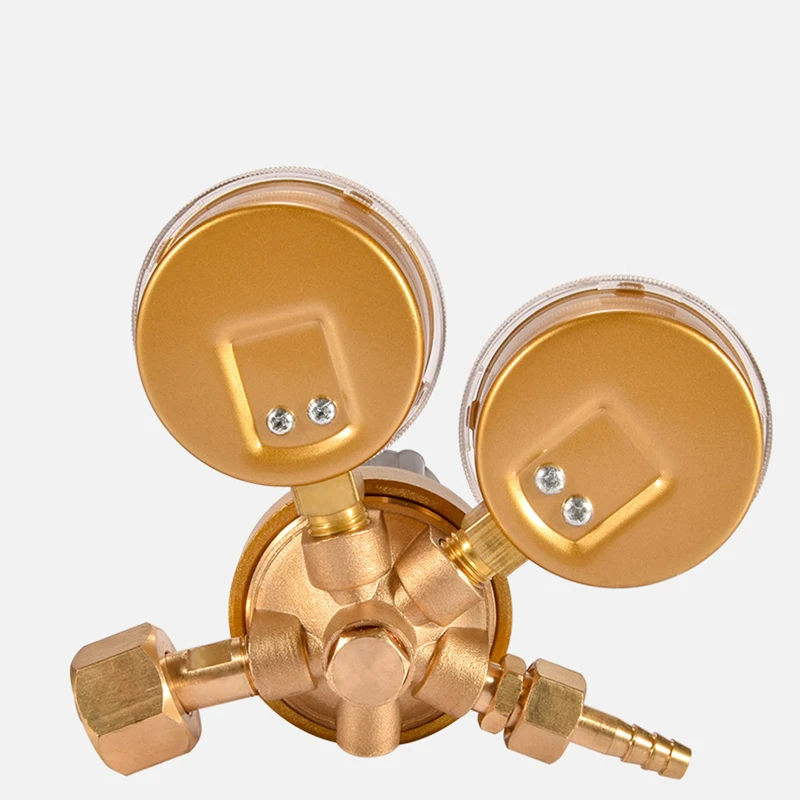Generic Brass Industrial Oxygen Regulator Propane, Nitrogen, Oxygen and