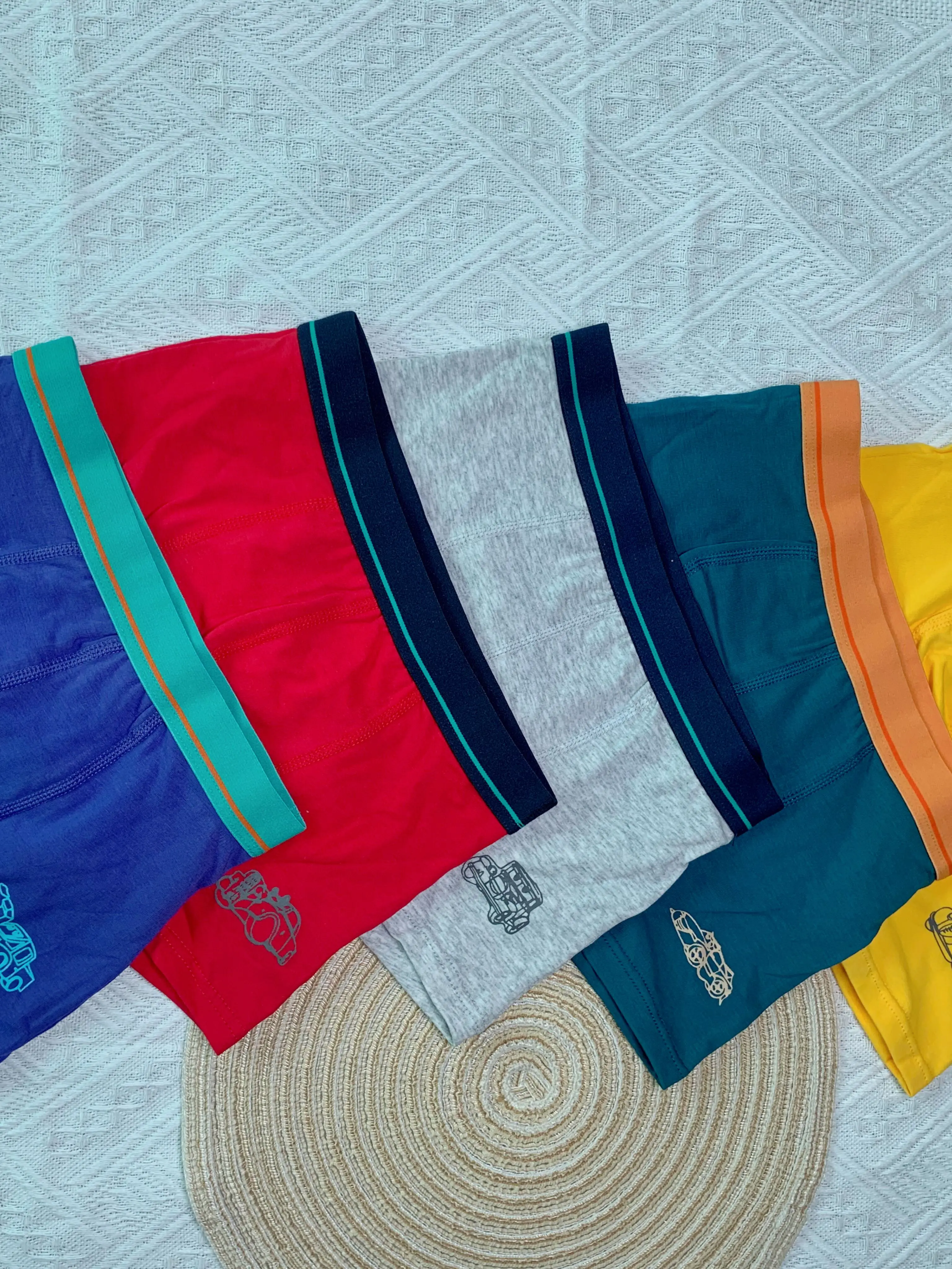 Children's cotton boys and teenagers boxer shorts 5-pack boys boxers,boys underwear,children underwear