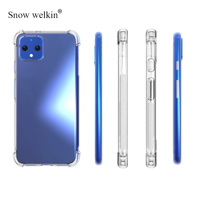 Clear Soft TPU Shockproof Airbag Buffer Case