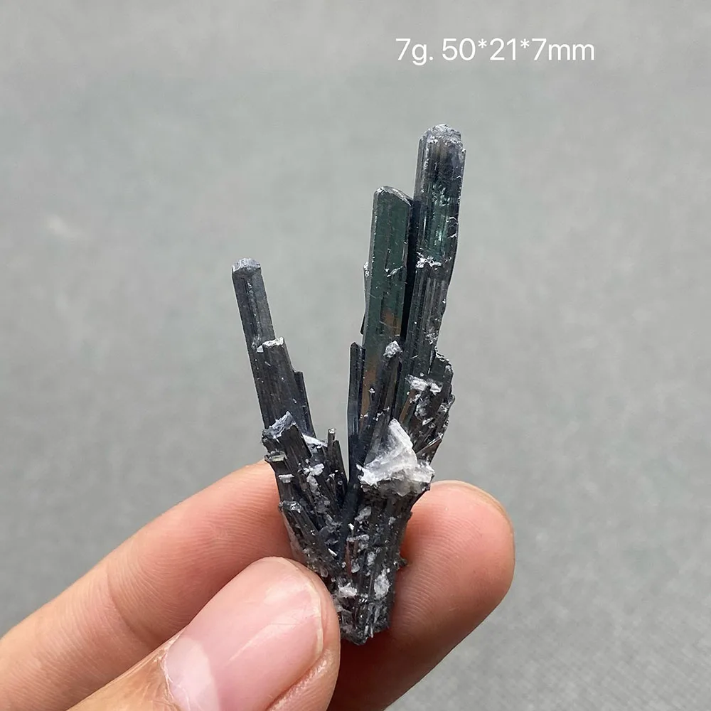 100% Natural rare Stibnite mineral specimen stones and crystals healing crystals quartz gemstones from China free shipping