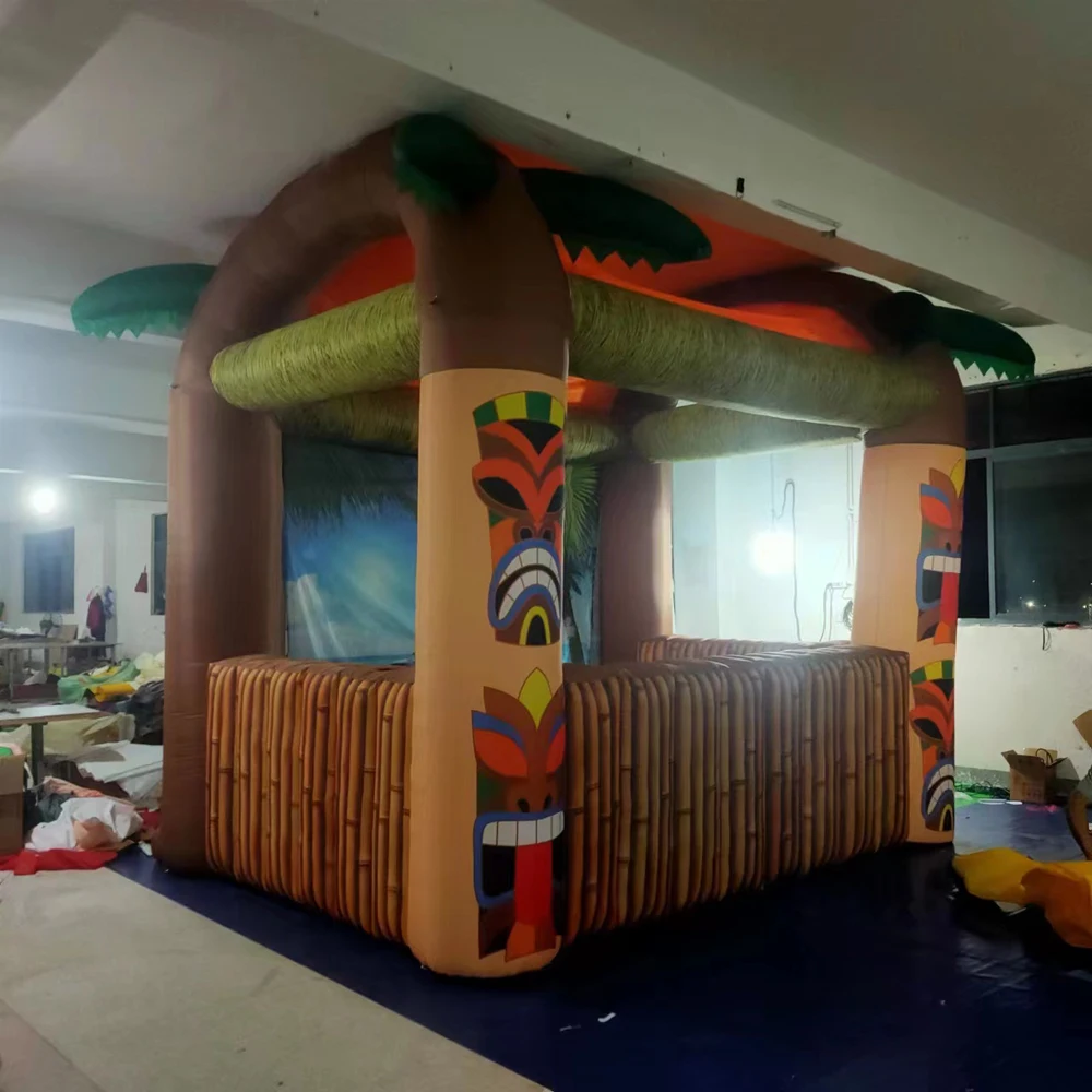 Inflatable tiki bar 4