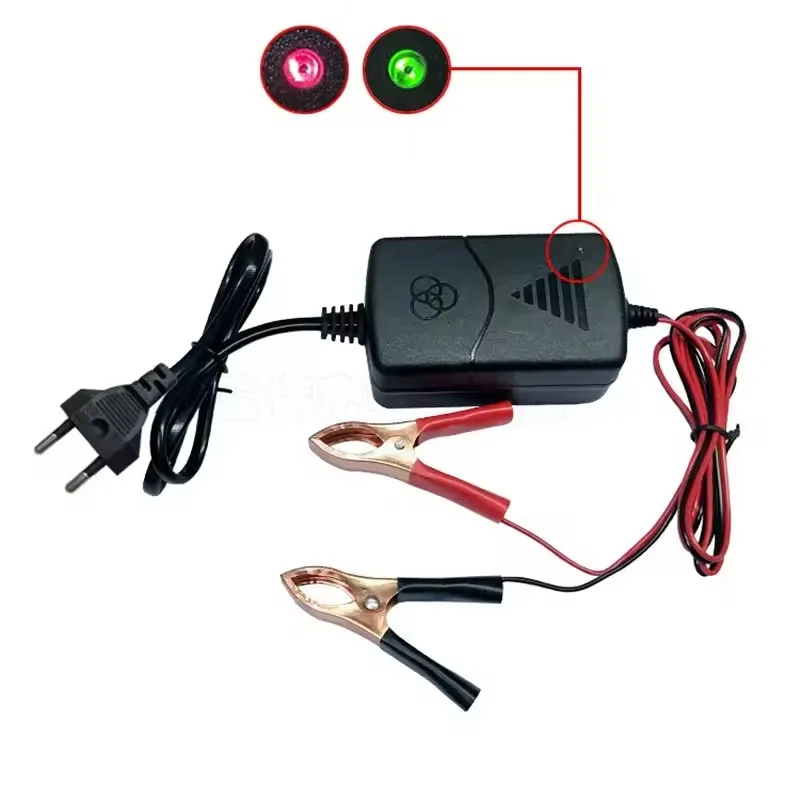 Compact Automatic 12V 1A Car Battery Charger