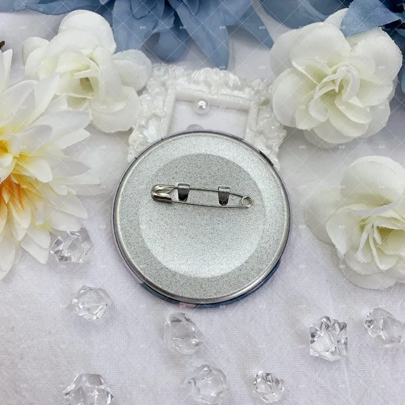 Anime BOCCHI THE ROCK Brooches Pin Round Badges Bag Accessories