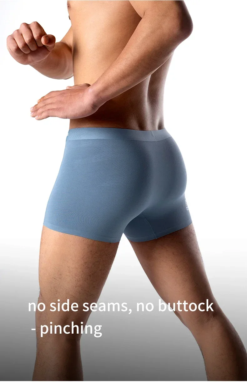 AONIJIE 3PCS männer Sport Unterwäsche Boxer Shorts Höschen Atmungsaktive Laufen Fitness Gym Professionelle Anti-reibung Unterhose – Detail 6