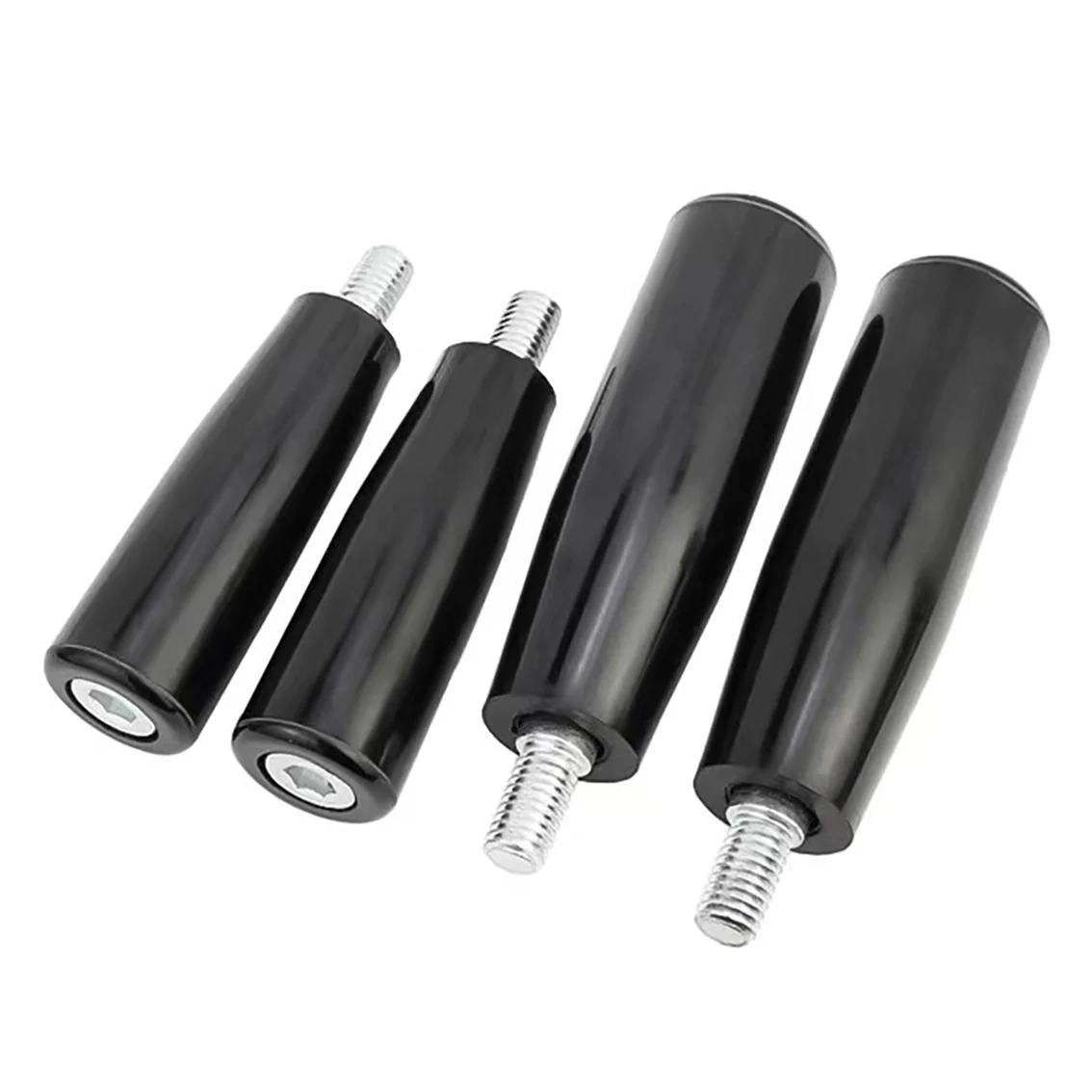 1-5Pcs Plastic Laminated Wood Rotating Handle Threaded Handle Pole Threading Machine Tool Handwheel Fixing M6 M8 M10 M12 Cnc Handwheel