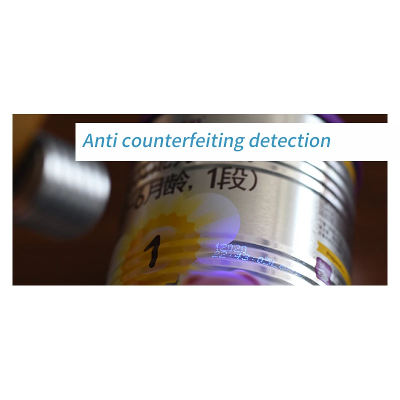 395nm purple light LED USB lamp holder banknote verification identification curing cigarette wine inspection UV glue curing