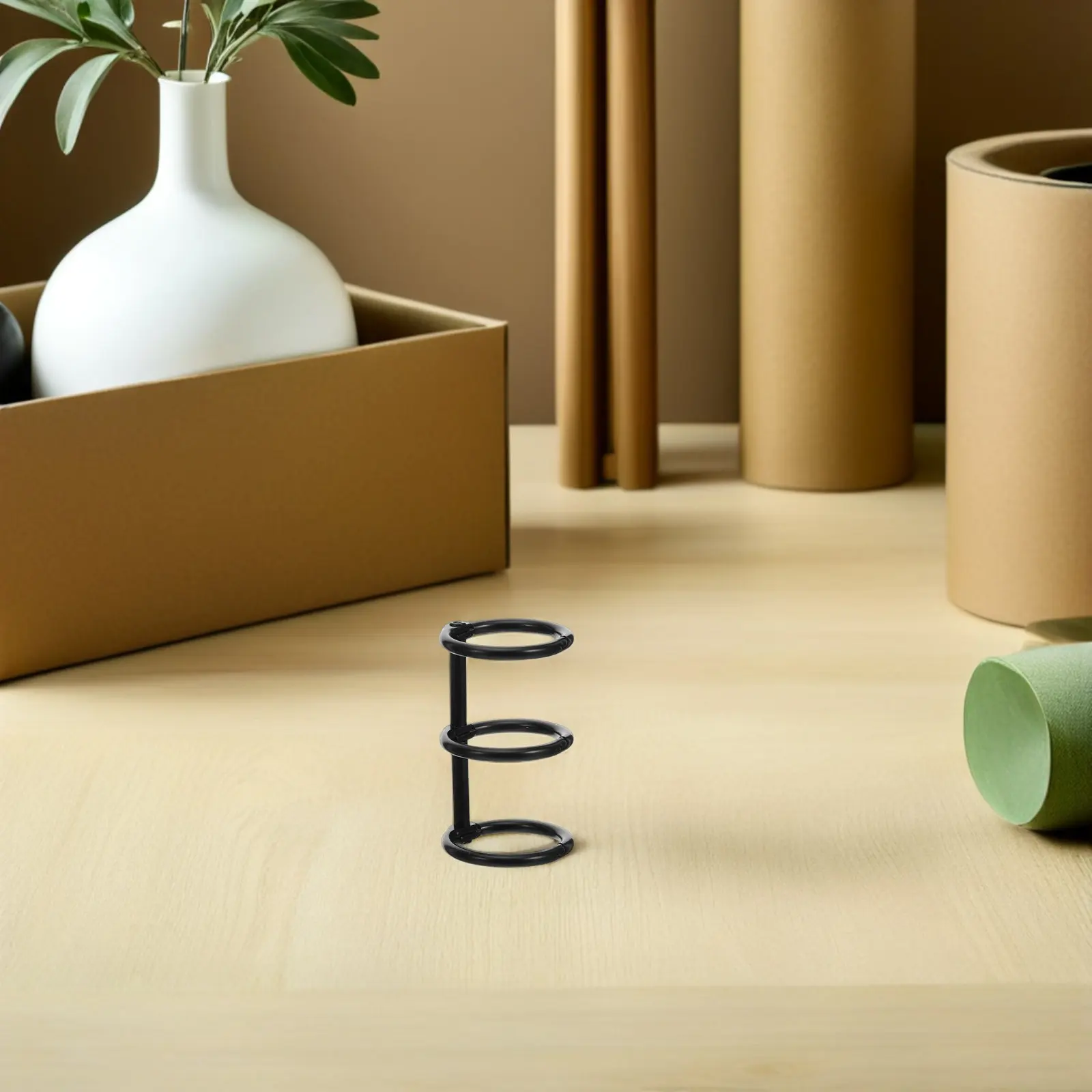 20pcs 금속 바인더 링 3링 루즈리프 바인딩 북 링 DIY 공예용 노트카드 인덱스 카드 사무용 정리 바인더