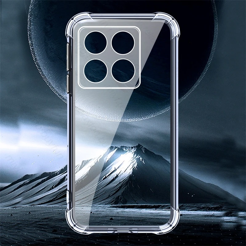 Clear Case for Xiaomi 14T 15T 17T Pro Slim Soft TPU Protective Shell Cover...