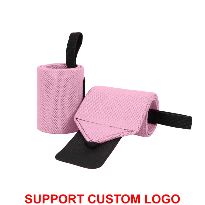 1 Pair Wristband Wrist Support Brace Straps Extra Strength Weight Lifting Wrist Wraps Bandage Fitness Gym Training Custom Logo - Image 24