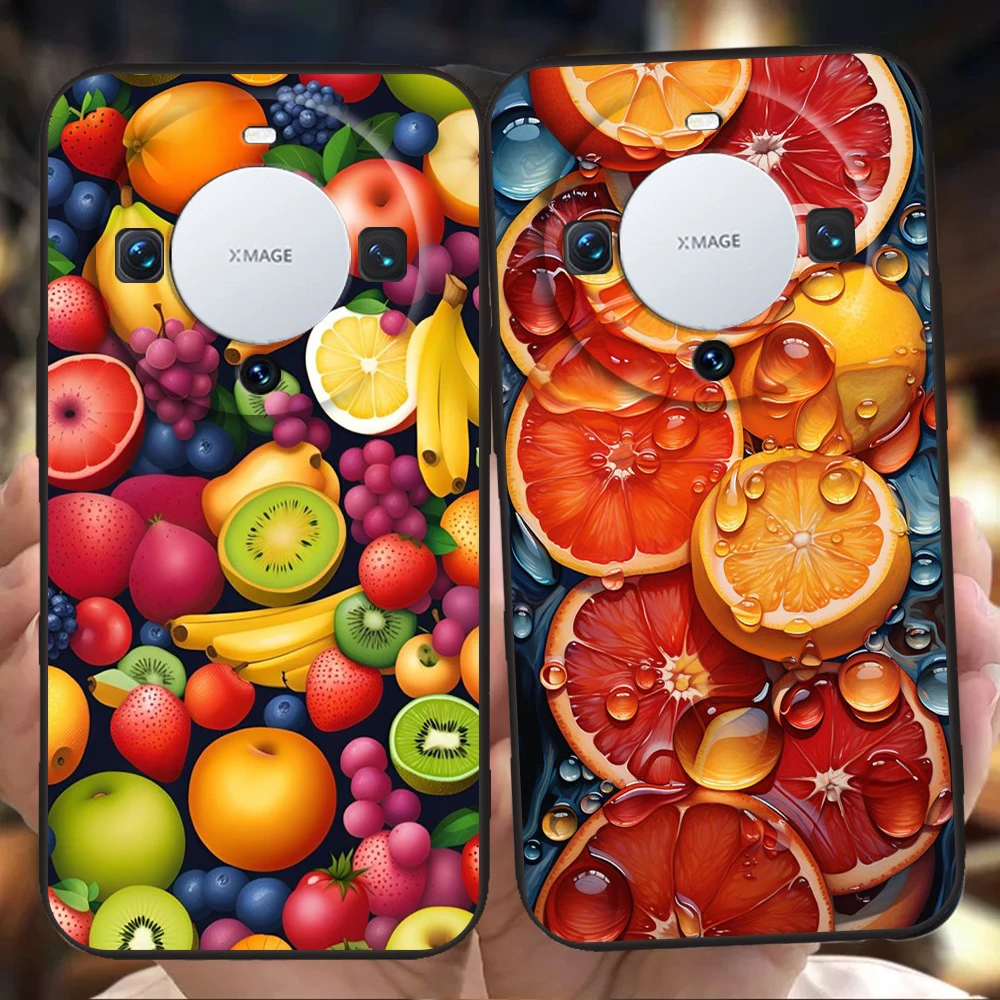 Colorful Cartoon Fruit Silicone Phone Case Cover - Durable and Stylish Protection