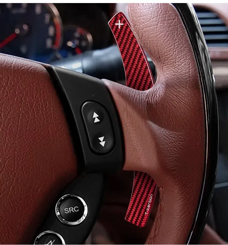 Carbon Fiber Replacement Type Paddle Shift For Maserati T-carbon Steering Wheel Shift Paddles