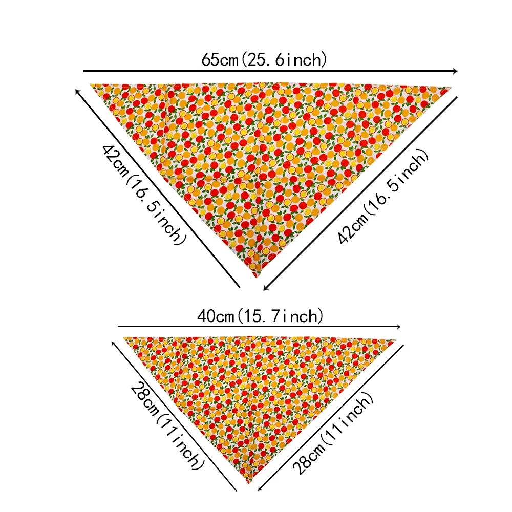 강아지 반다나 대량 맞춤형 100% 코튼 용수철, 여름 개 스카프, 애완동물 액세서리, 애완동물 용품, 50 개