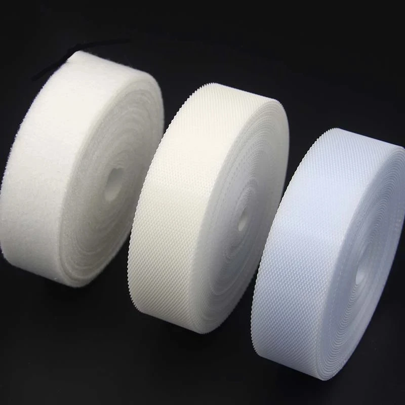 Soft Magic Tape Hook and Loop Fastener - 50 Yards, Multiple Widths - Safe DIY Sewing Accessories